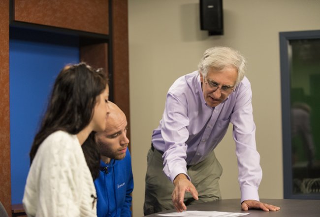 Professor Raymond Simon Convergence Media Center